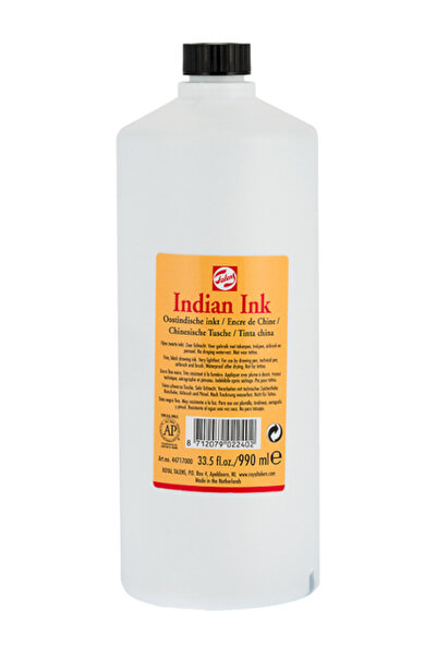Talens Çini Mürekkebi - Indian Ink 990ml 187427