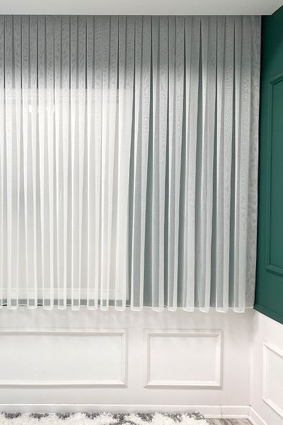 Payidar Şantuk Plain Tulle Curtain Non-Wrinkle Does Not Want Ironing