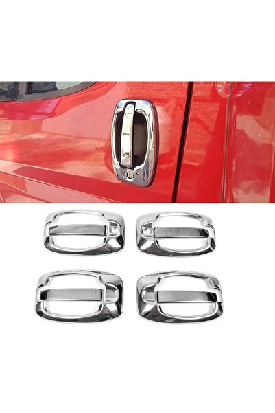 ZNZ OTO AKSESUAR Fiat Ducato Krom Kapı Kolu Set 4 Kapı 8 Parça 2006 Ve Üzeri ...