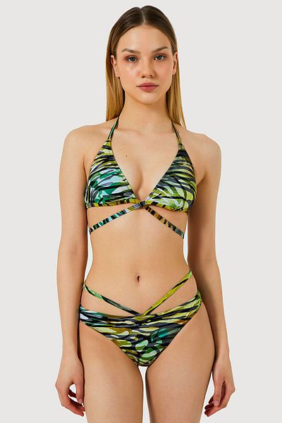 AYYILDIZ 5542 Yellow Bikini Set