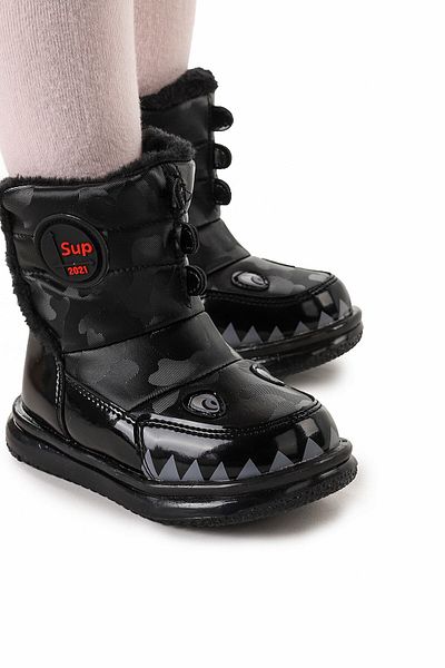 SUNSTEP Παιδικές μπότες χιονιού Unisex Thermo Sole με φερμουάρ Twg 9085