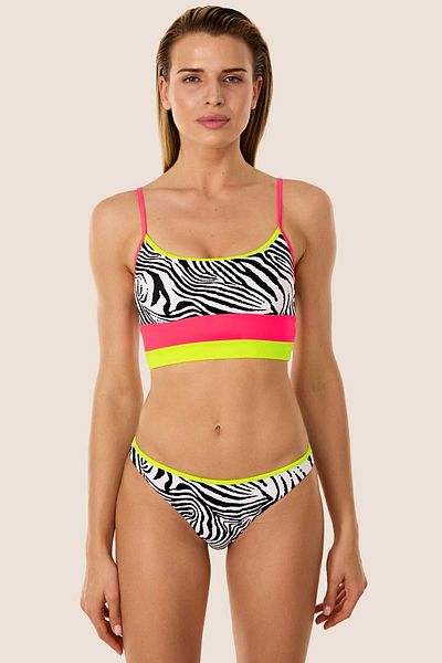 AYYILDIZ 40736 Black Athlete Bikini Set