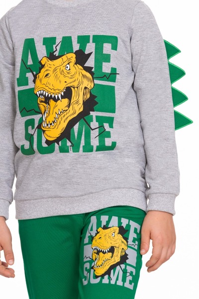 CiciTime Çocuk Modası Set de trening pentru copii cu model cu braț și picior