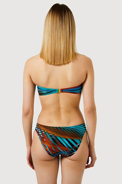 AYYILDIZ 5509 Green Strapless Bikini Set