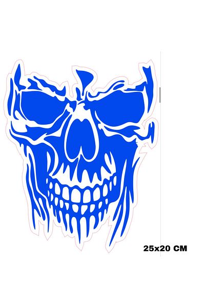 Fatih Phoenix Sticker Skull Motorcycle Sperler Sticker Leptop Vehicle