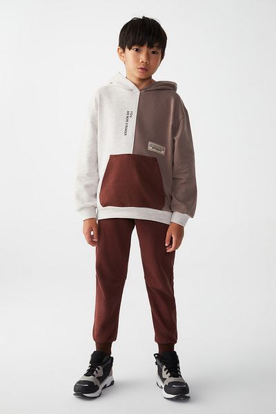 Boys burgundy sweatpants 2025