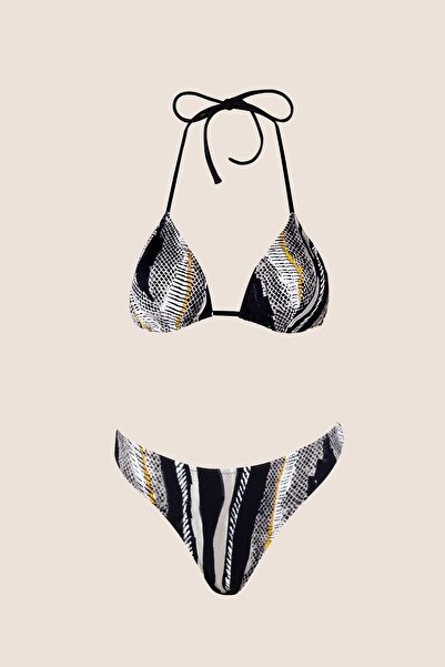 AYYILDIZ 24569 Black Bikini Set