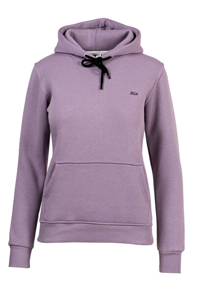 BSM Жіночий високоякісний з капюшоном, 3 нитками шардоном, спортивний з кишенями-кенгуру, зимовий світшот