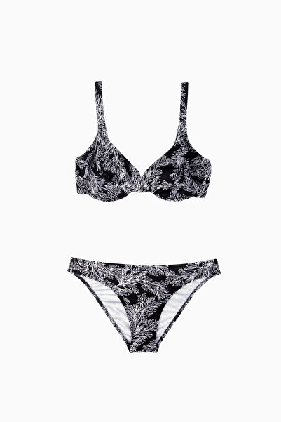 AYYILDIZ 40606 Black Recovery Bikini Set
