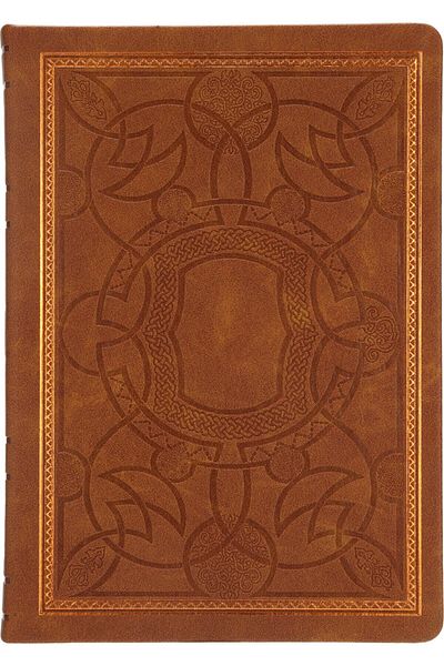 Victoria's Journals Vintage Old Book Notebook 14X20 Brown
