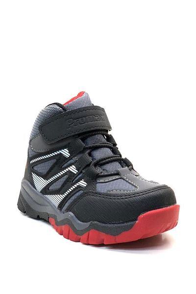 Promax 1859 Boy Preschool Gray/Red Outdoor Boots