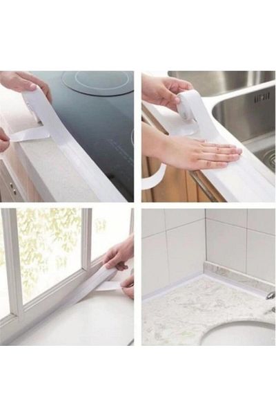 TRUSTMODA Νεροχύτης 3,2 M Proof Tape - Απολύτως στεγανό, Ταινία άκρης ντους