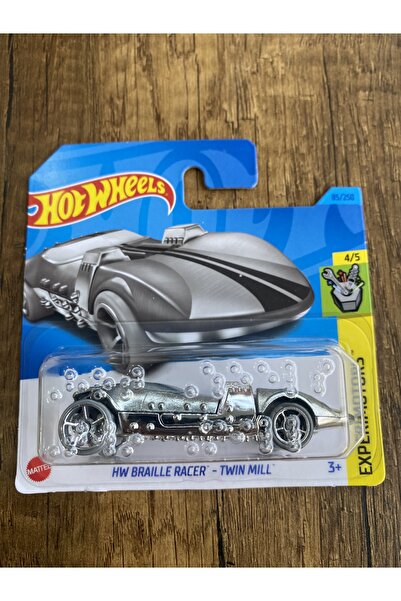 HOT WHEELS BRAILLE RACER-TWIN MILL GÖRME ENGELLİLER İÇİN ÖZEL KUTULU KOLEKSİYONLUK