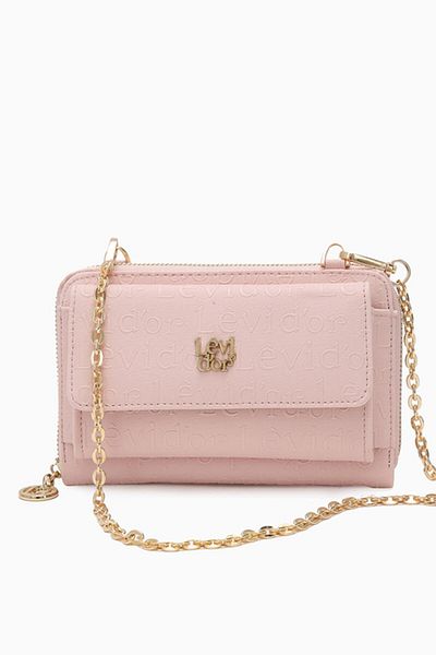 Levidor Monogram Printed Multifunctional Zipper Powder Wallet - 0054c640