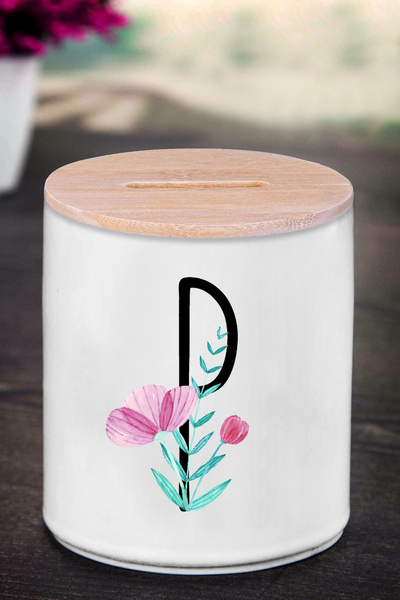 yhfoto Kasica prasica sa slovom P (KERAMIKA) - Tanko P - K18