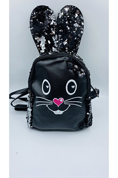 MUSCO Kız çocuk sırt çanta tavşan kulaklı pullu