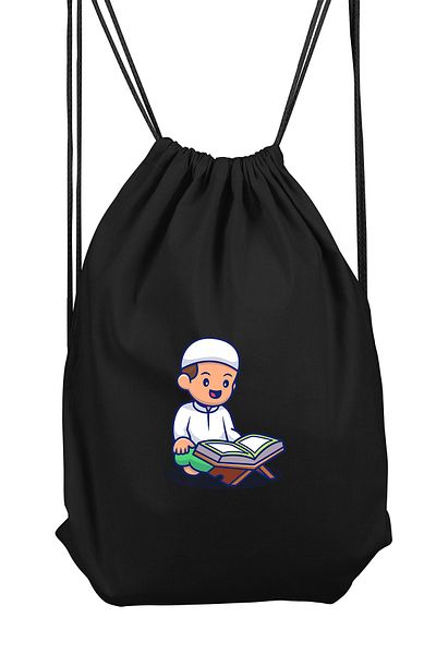 Leng Butik Children's Sports Backpack - Quran Reading Model bll4454