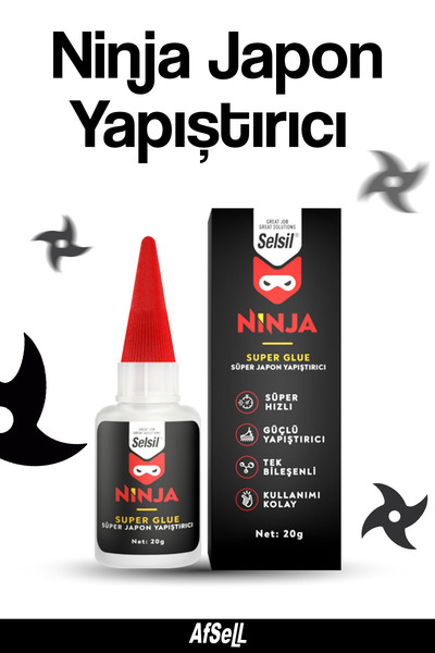 Selsil Ninja Süper Japon Yapıştırıcı