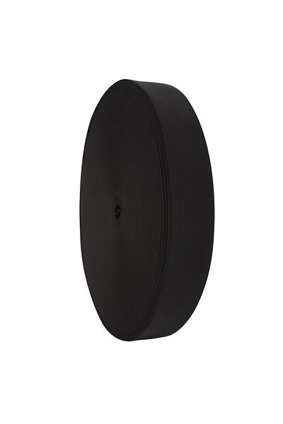 mrtbilisim 25 Meters Black Frost Leg Rubber - Quality Flat Wide Latex 3 cm
