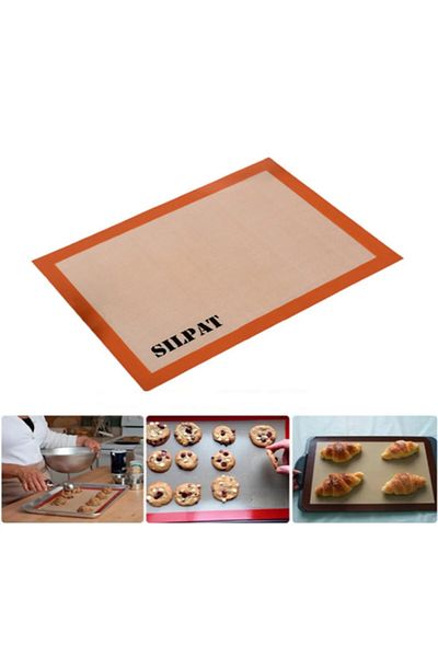 Homie Ovenable Washable Self-Oil Silicone Baking And Dough Rolling Mat Silpat
