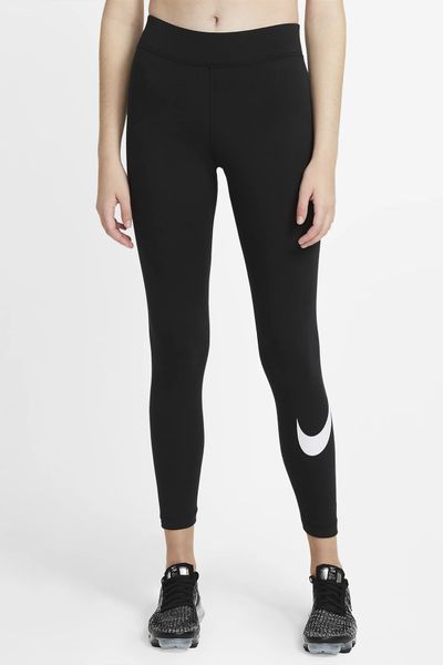 Women's Nike One Dri-Fit Mid-Rise Capri Leggings Black Size Small DD0245-010  for sale online