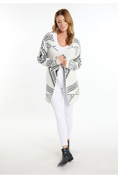 USHA FESTIVAL Strick Cardigan rakata
