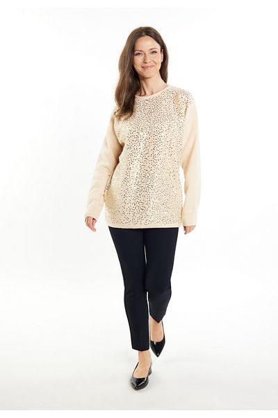 USHA BLACK LABEL Strick Pullover nowles
