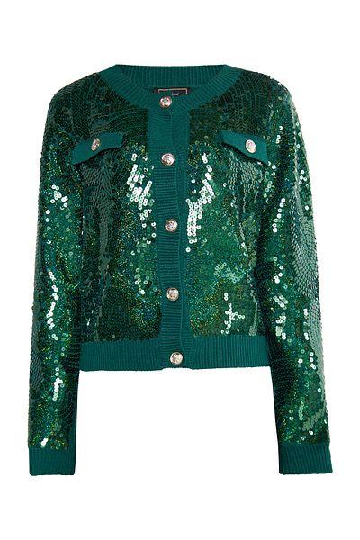 Faina Strickjacke și Pailletten Minya - Potrivire relaxată