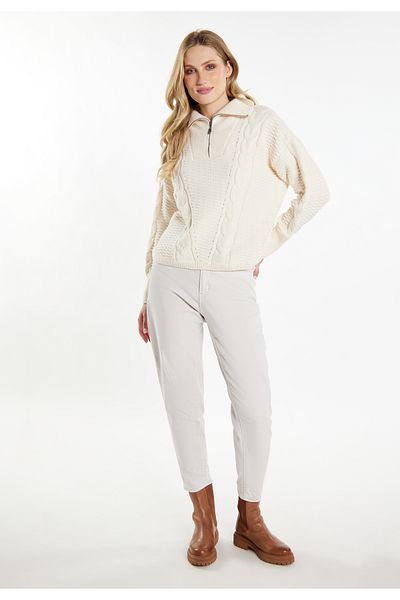 Dreimaster Vintage Strickpullover incus