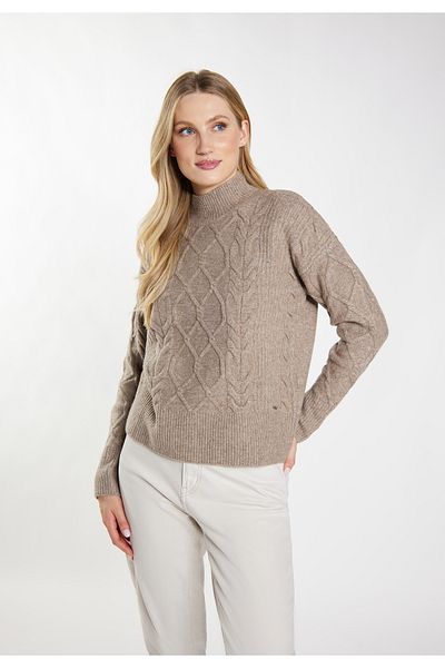 Dreimaster Vintage Strick Kazak Incus