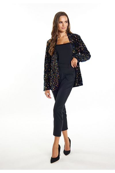 Faina Blazer mit Paillettenstickerei