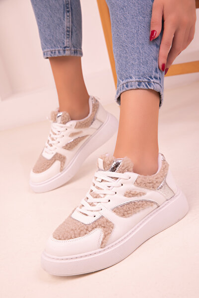 SOHO Women's White Sneakers 18472