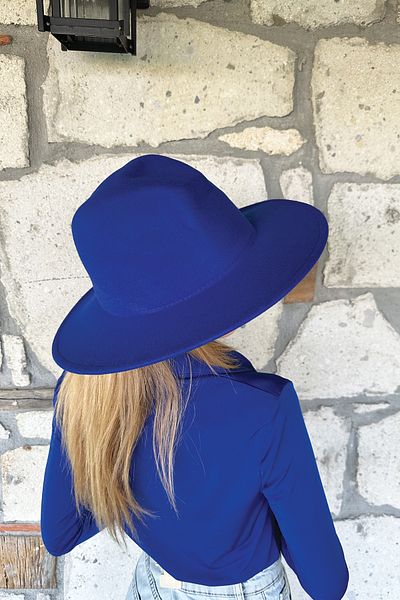Trend Alaçatı Stili Cowboyhut von Saks für Damen ALC-X11086
