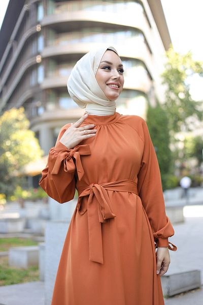 shalby Διπλό Φόρεμα Hijab Φαρδιά Καλούπι