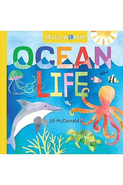 Doubleday Books Hello, World!Ocean Life (Board Book)