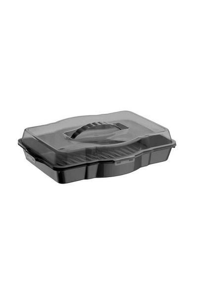 PANJI Pyrex Carrying Container Square Round Rectangular 3 in 1