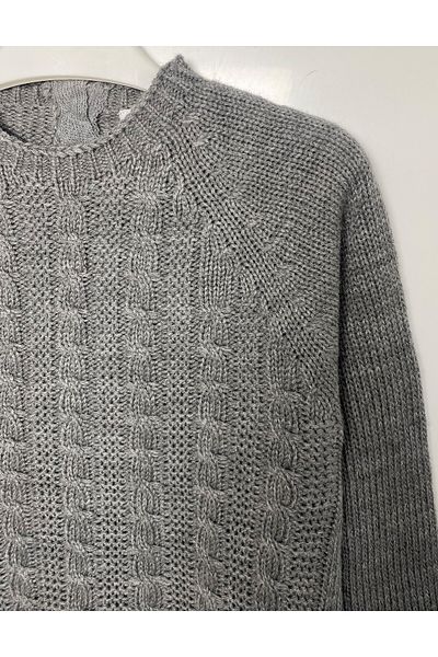 Nisrakids Children's Knitwear Sweater - Long Sleeve and Soft Textured Casual Model
