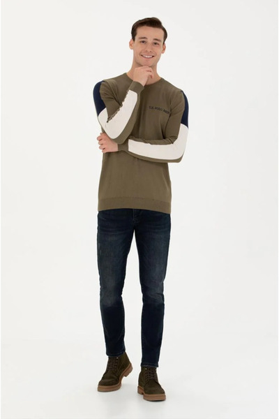 U.S. Polo Assn. Чоловічий хакі казак G081SZ0TK.000.1670219.VR027