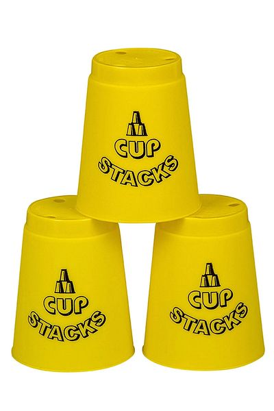 Doğan Oyuncak Dünyası Licensed Yellow Original Speed Cup Stacks - Fast Cups Balance Game