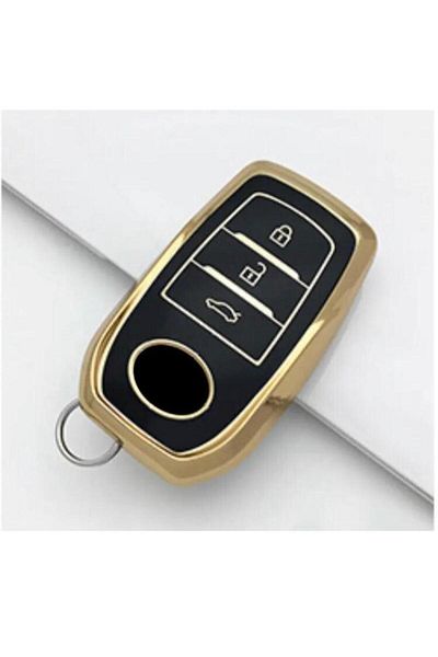 ŞENYILDIZ AKSESUAR Corolla Cross Hilux Yaris Cross Compatible Protection Case 3 Keys Logo Fit for the Front Model