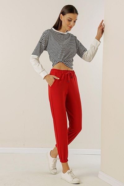 Red womens sweatsuit deals