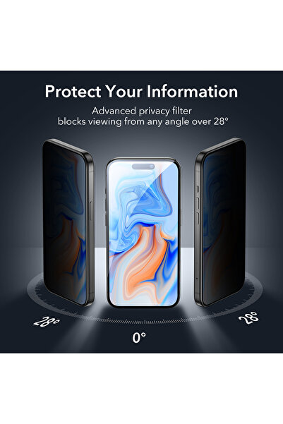 ESR Iphone 15 Hayalet Ekran Koruyucu