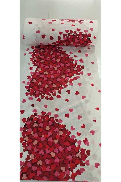 Mert Collection Çarşı 100x240cm Meter and Duvet Cover Fabric