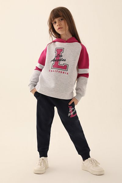 ROLY POLY Girl's Long Sleeve Tracksuit Set Three Threads