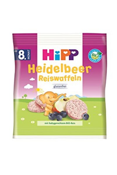 Hipp Yabanmersinli Pirinçli Bebek Gofreti 30 gr ( 5 ADET )
