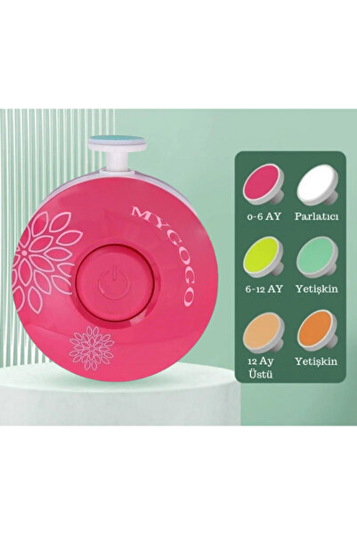 MYGOGO Yenidoğan Bebek/Çocuk ve Yetişkin Pilli Tırnak Törpüsü Tırnak Kesme Tö...