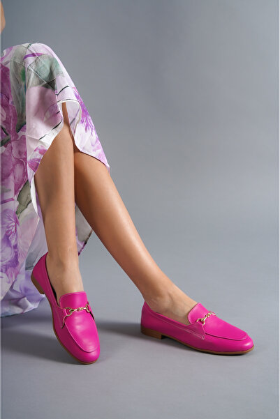 NESLİHAN KÖK KADIN HAKİKİ DERİ GÜNLÜK LOAFER