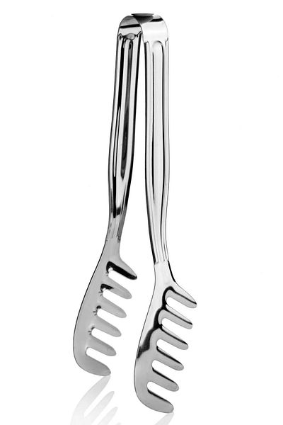 Trouvaille Practical 3-piece Tongs Set | Pasta - Salad - Cake Tongs