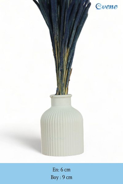 Evene Vase Small Vase Tabletop Vase Home Decoration Vase White Color Model 3