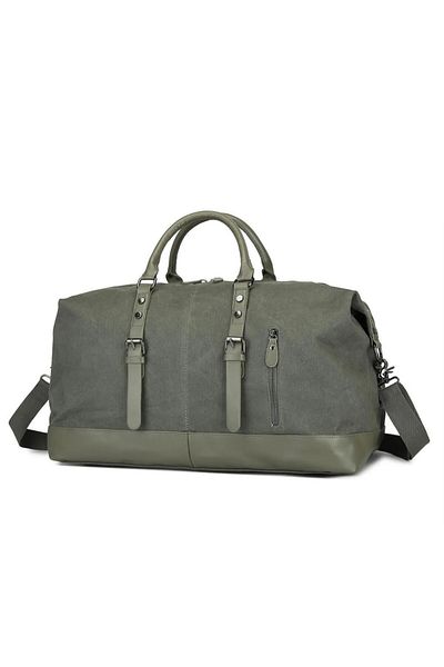 CACTİVE Canvas Fabric Hand and Shoulder Bag Large Size